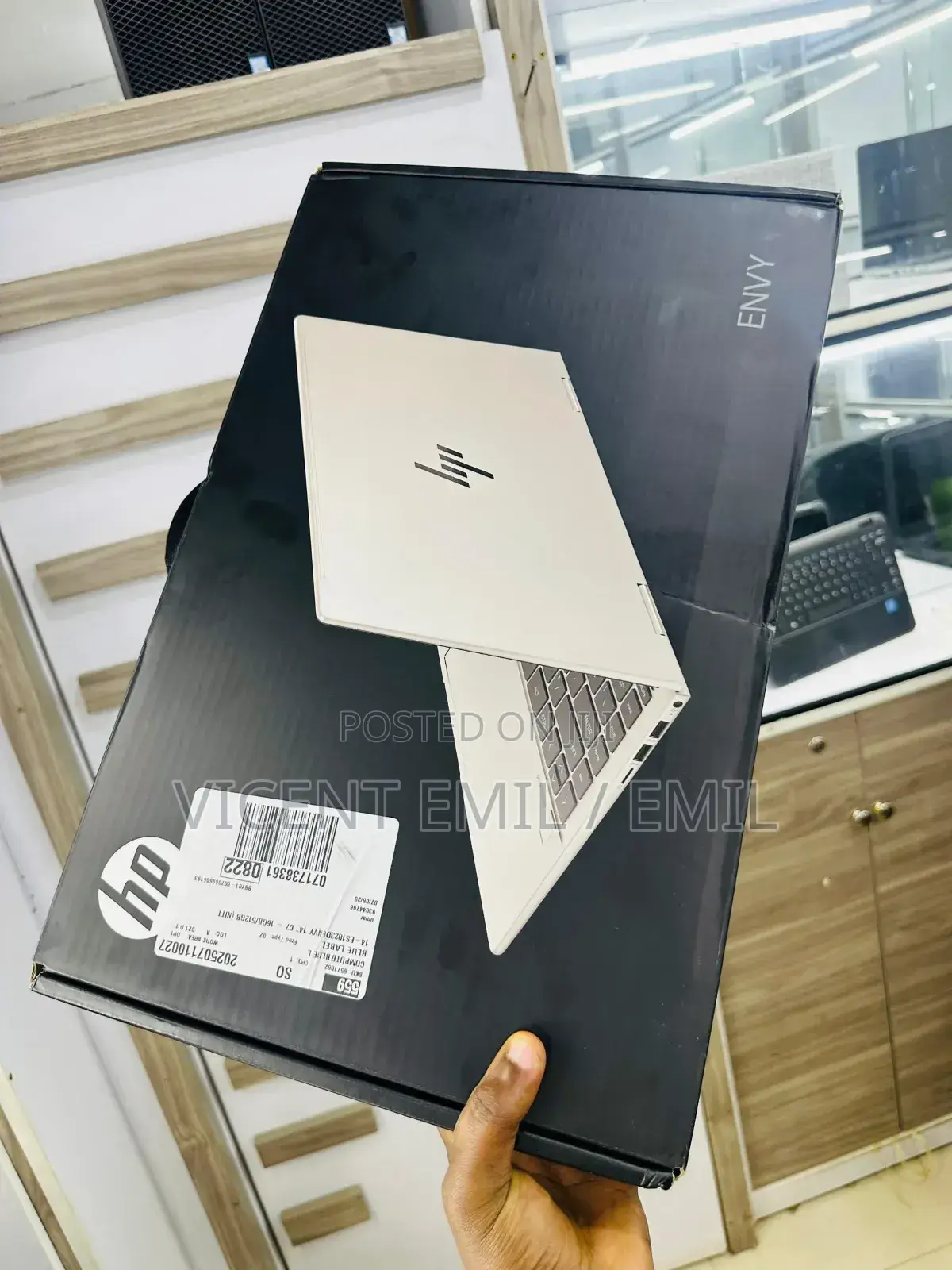 New Laptop HP Envy 14 8GB Intel Core i5 SSD 512GB
