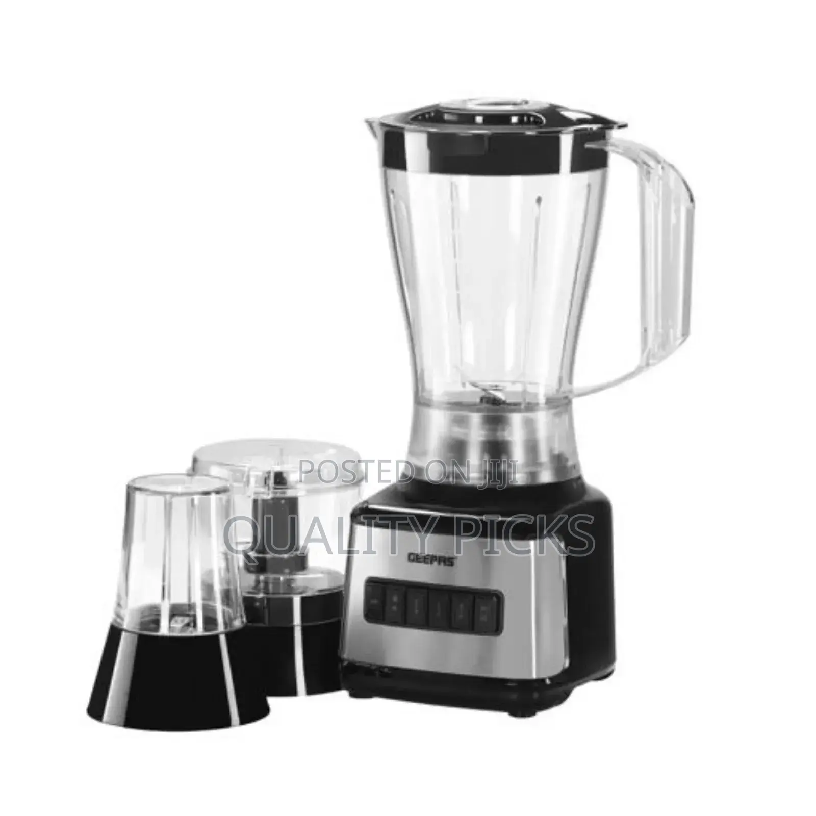 3 in 1 Geepas Blender. 1.5 Blender Jar.