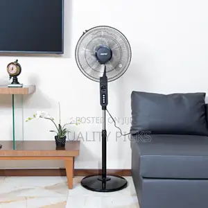 Geepas 16" Silent Stand Fan With Remote Control .