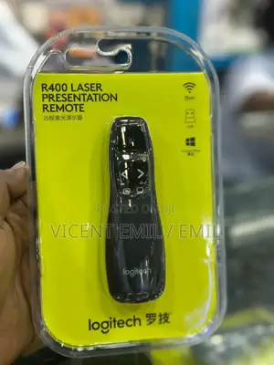 Logitech R400 Laser Presentation Remote.