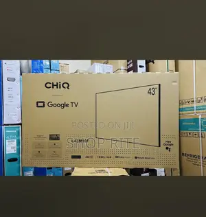 Chiq 43 Inches Smart Google TVS Brand New