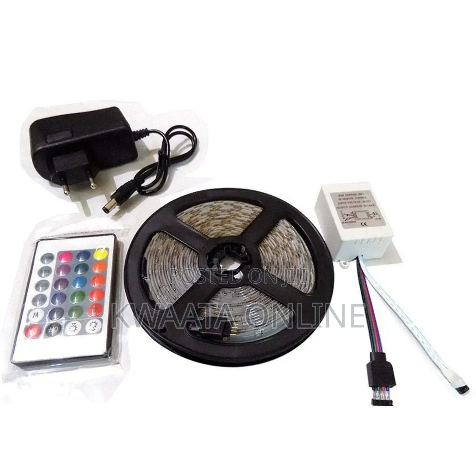 RGB Remote Control Color Changing Led Strip Light (5-Meter),Waterproof