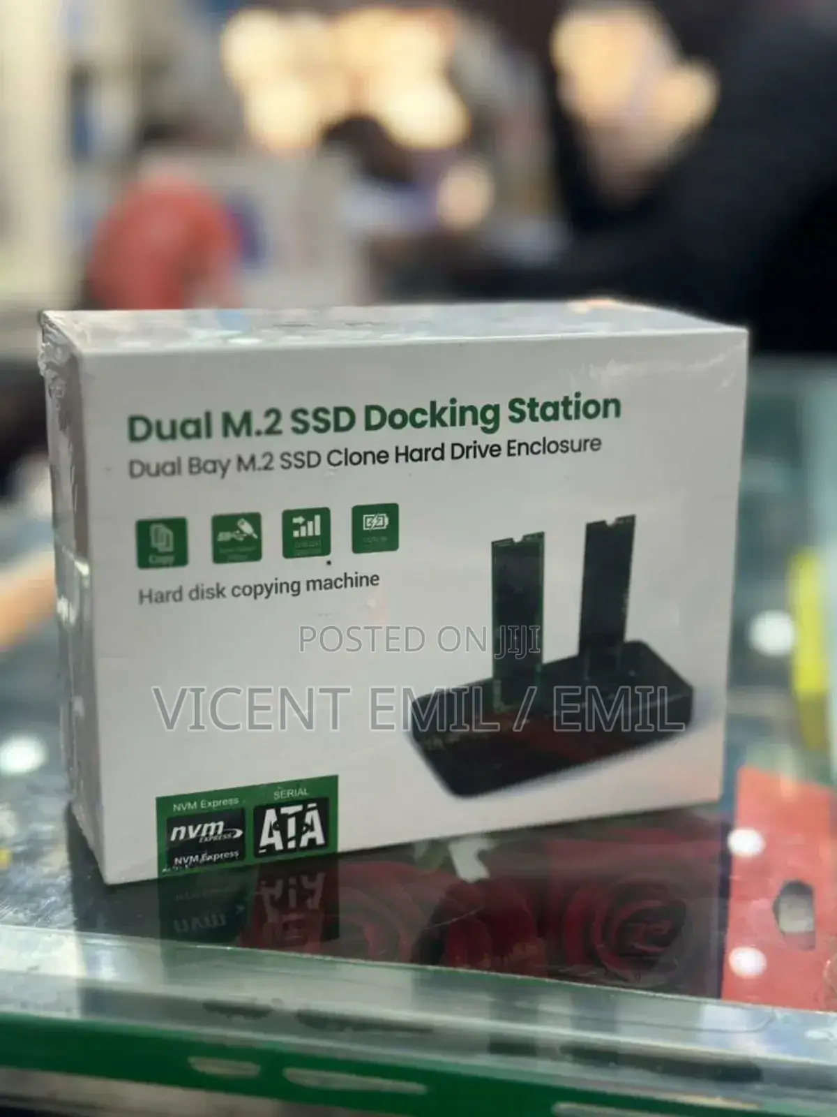 Dual M.2 Ssd Docking Station