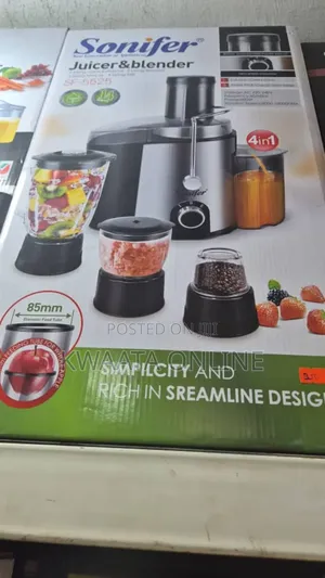 Sonifer 4-in-1 Electric Blender, Juicer Grinder