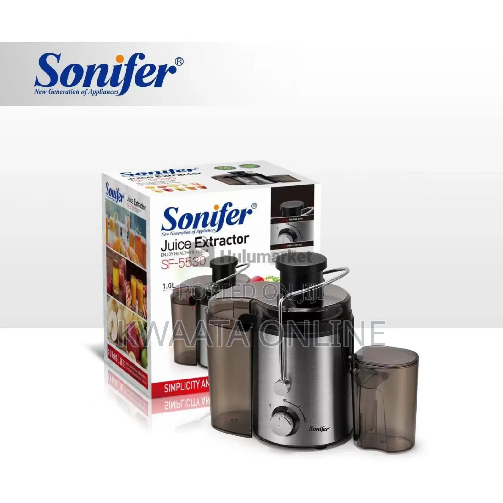 Sonifer 4-in-1 Electric Blender, Juicer Grinder