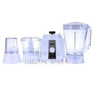 Geepas 4 in 1 Multifunctional Food Processor, 2yrs Warranty