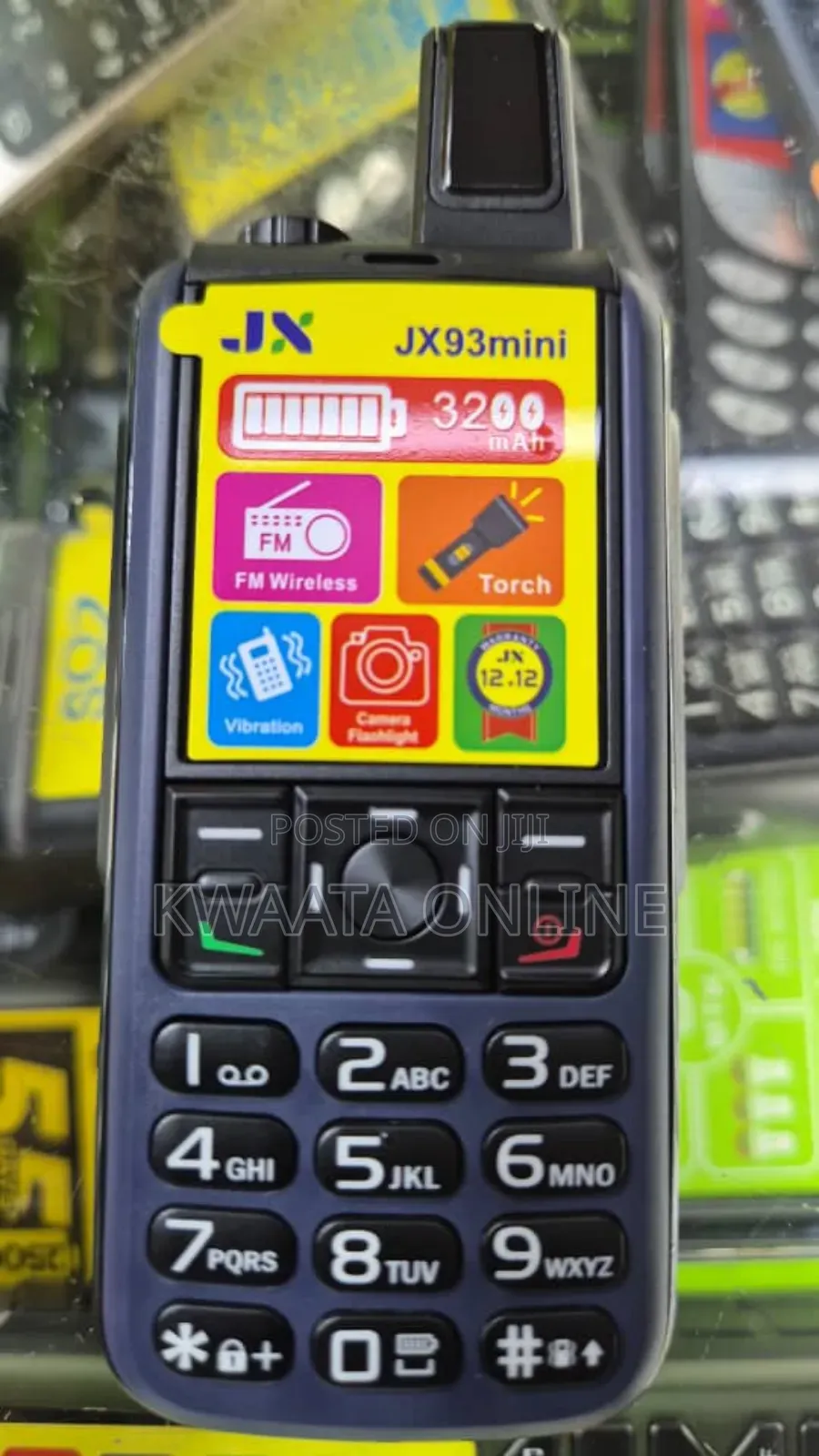 New Mobile Phone Black