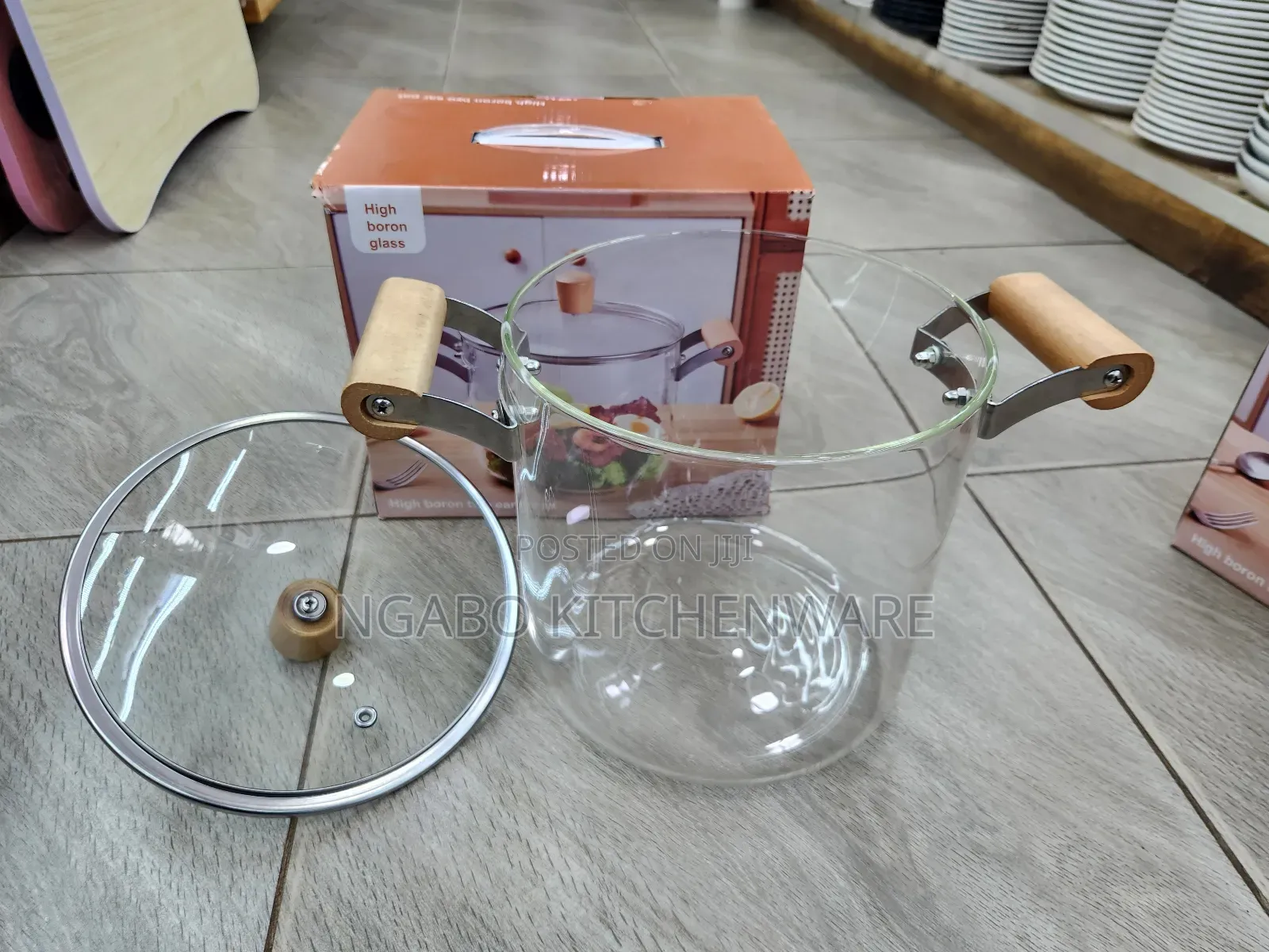 Glass Pot or Glass Source Pan
