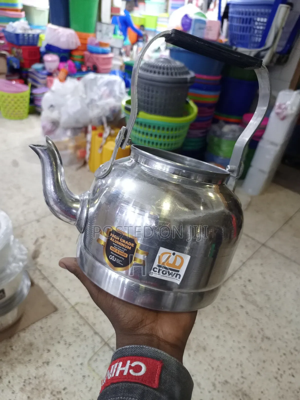 3l Crown Brand Aluminum Kettle