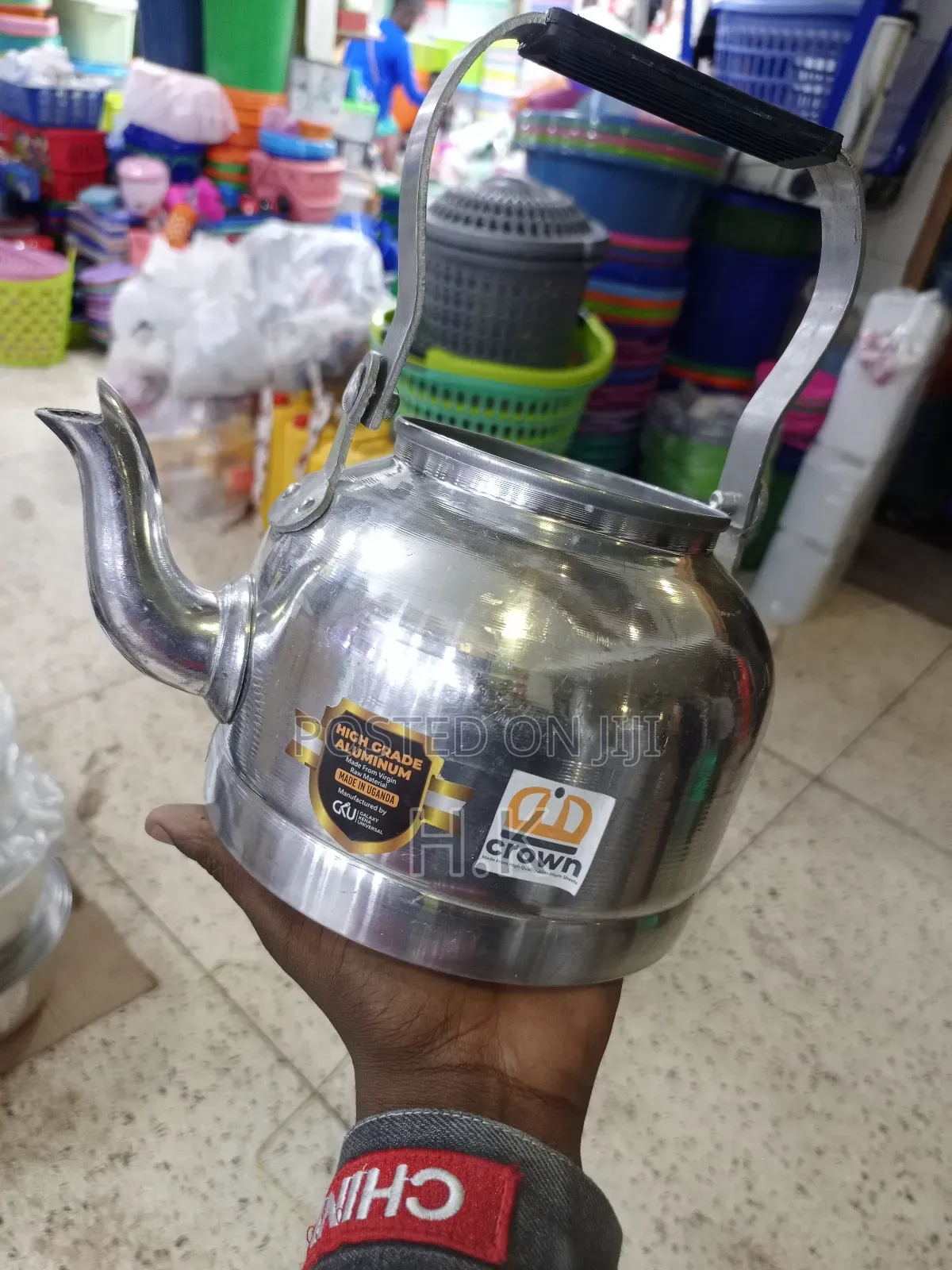 3l Crown Brand Aluminum Kettle