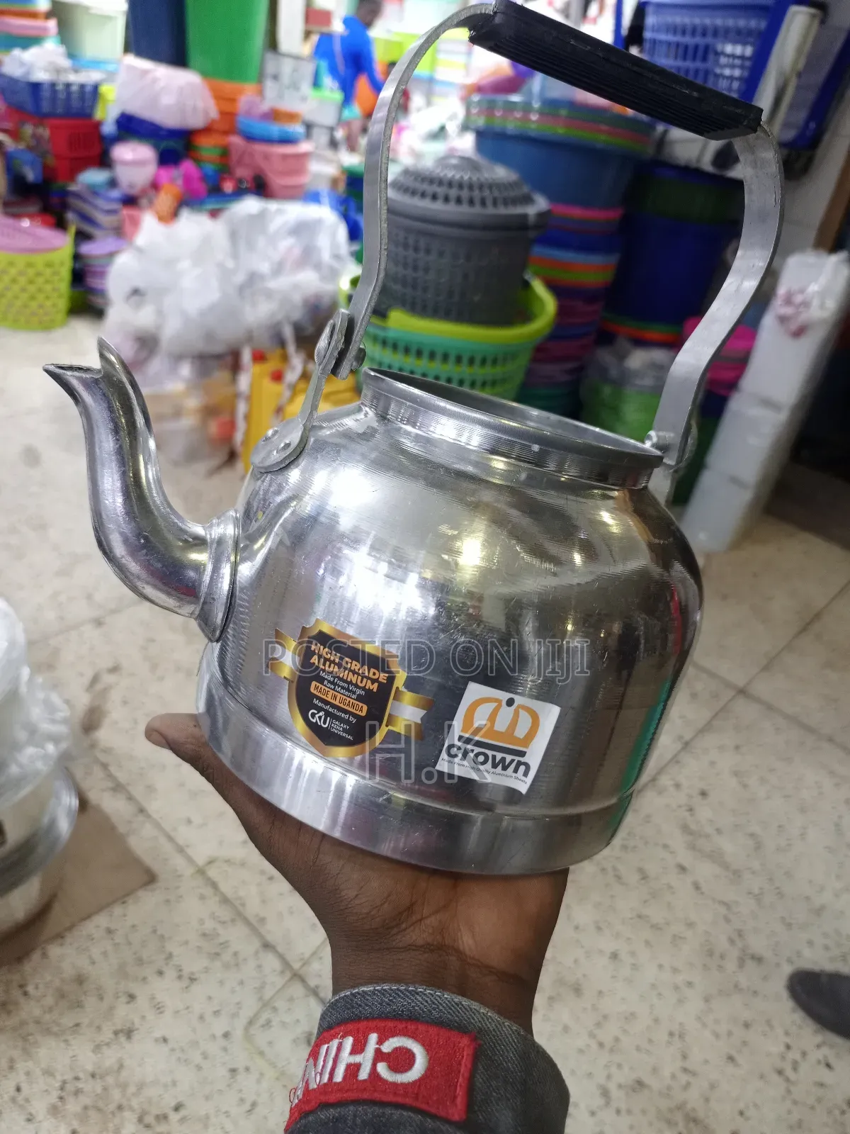 3l Crown Brand Aluminum Kettle