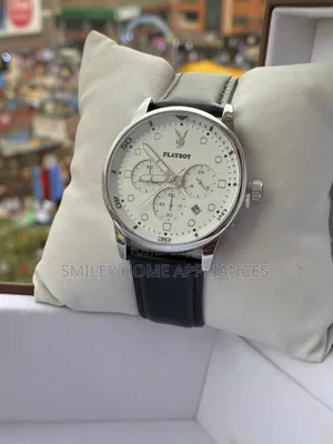 Beeyi Powa Sales on Playboy Men's Classic Analog Wrist Time Piece