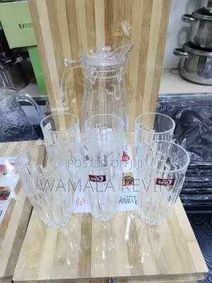 A Set of Arcopal Elegant Jug Pitcher