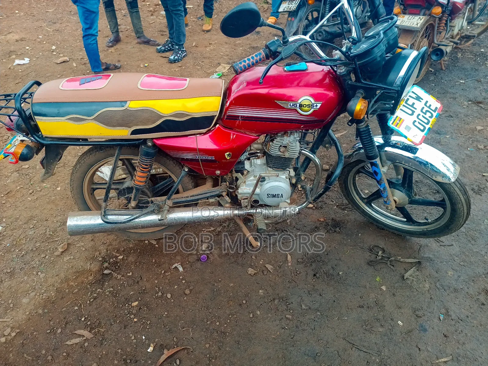 Bajaj Boxer 100 2023 Red