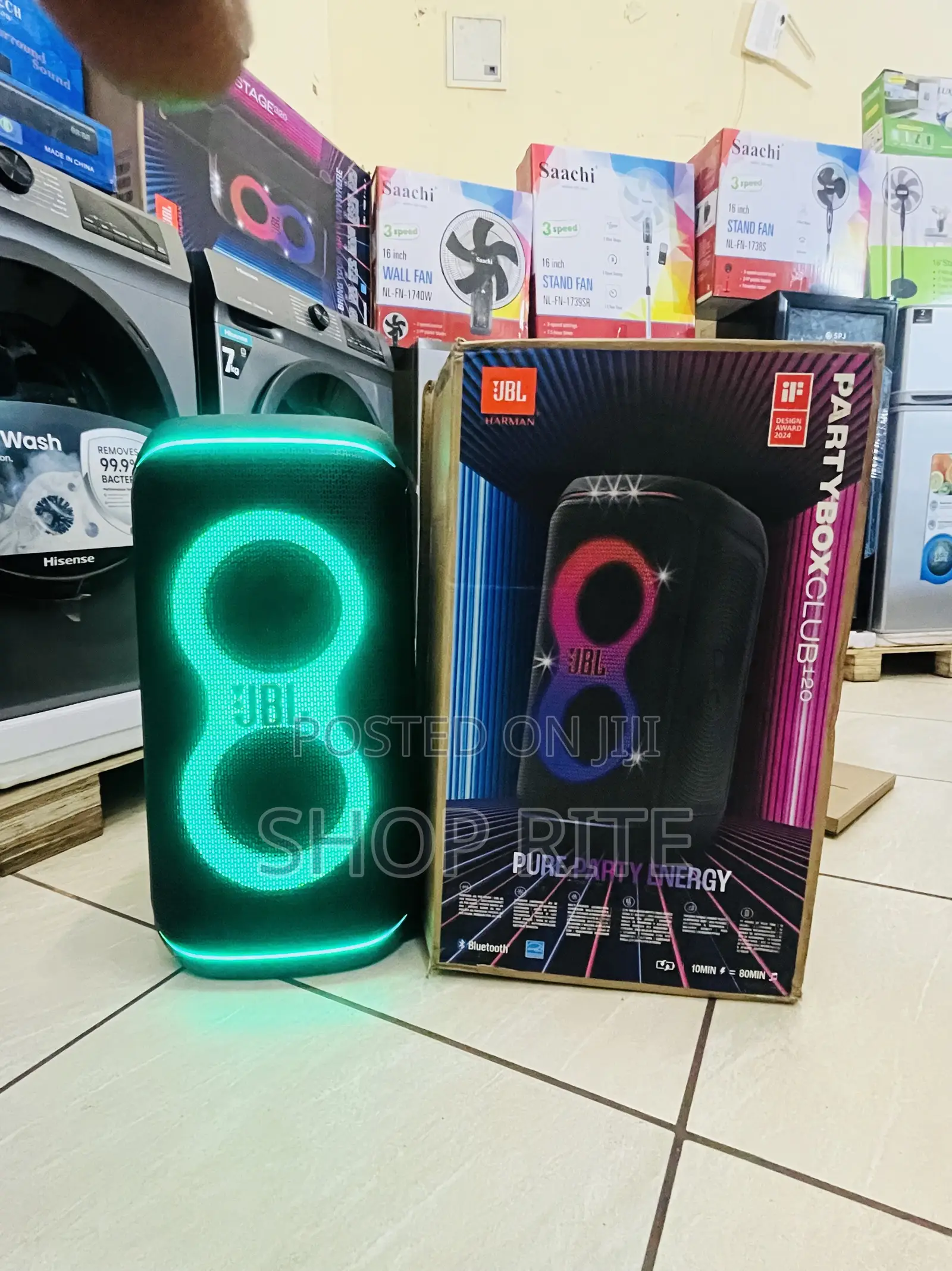 JBL Party Box Club 120 Bluetooth Speaker