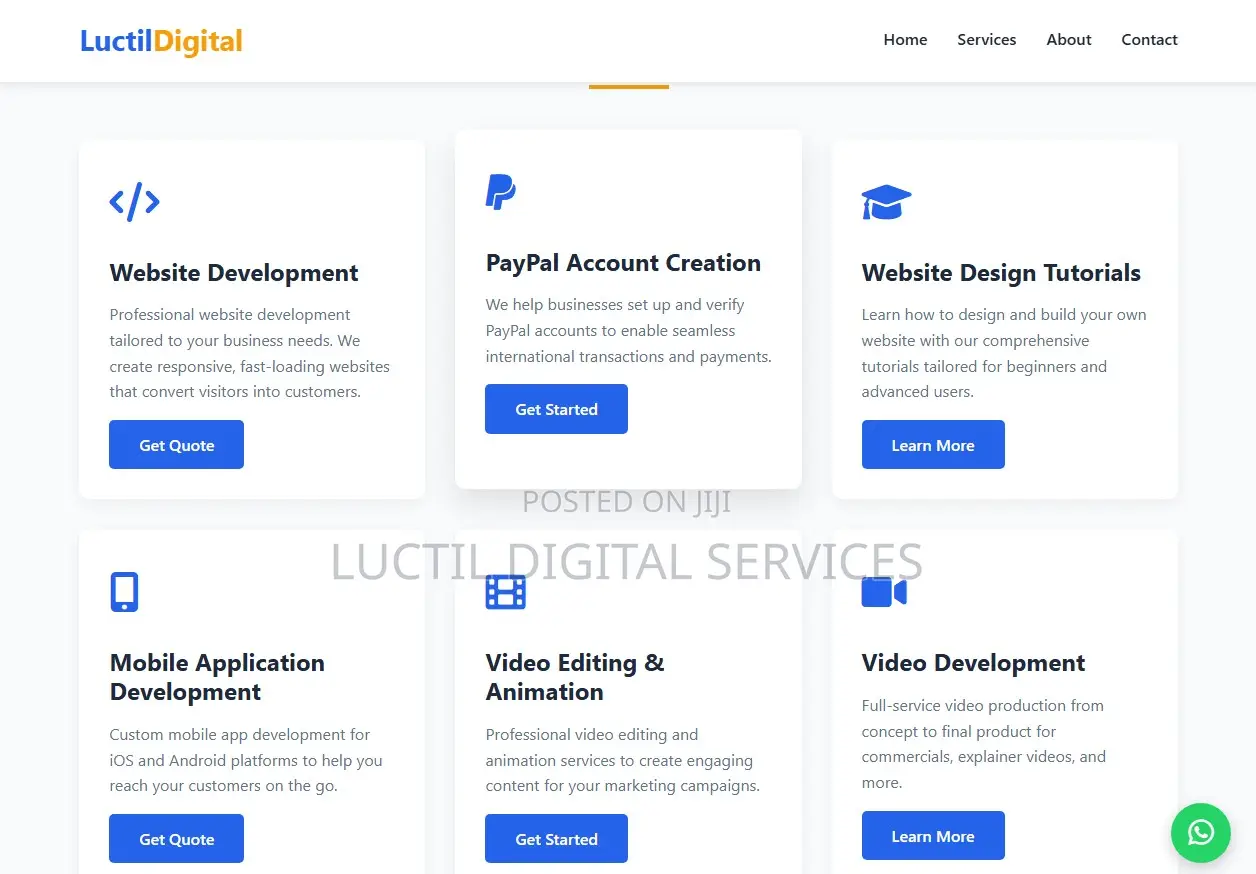 Website and Web Application Development