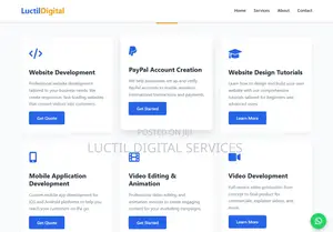 Website and Web Application Development