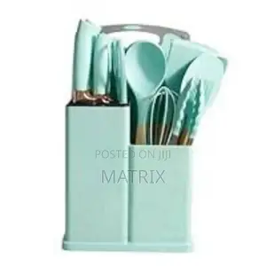 Stainless Steel Silicon Cutlery Kitchen Tools With a Gift Box