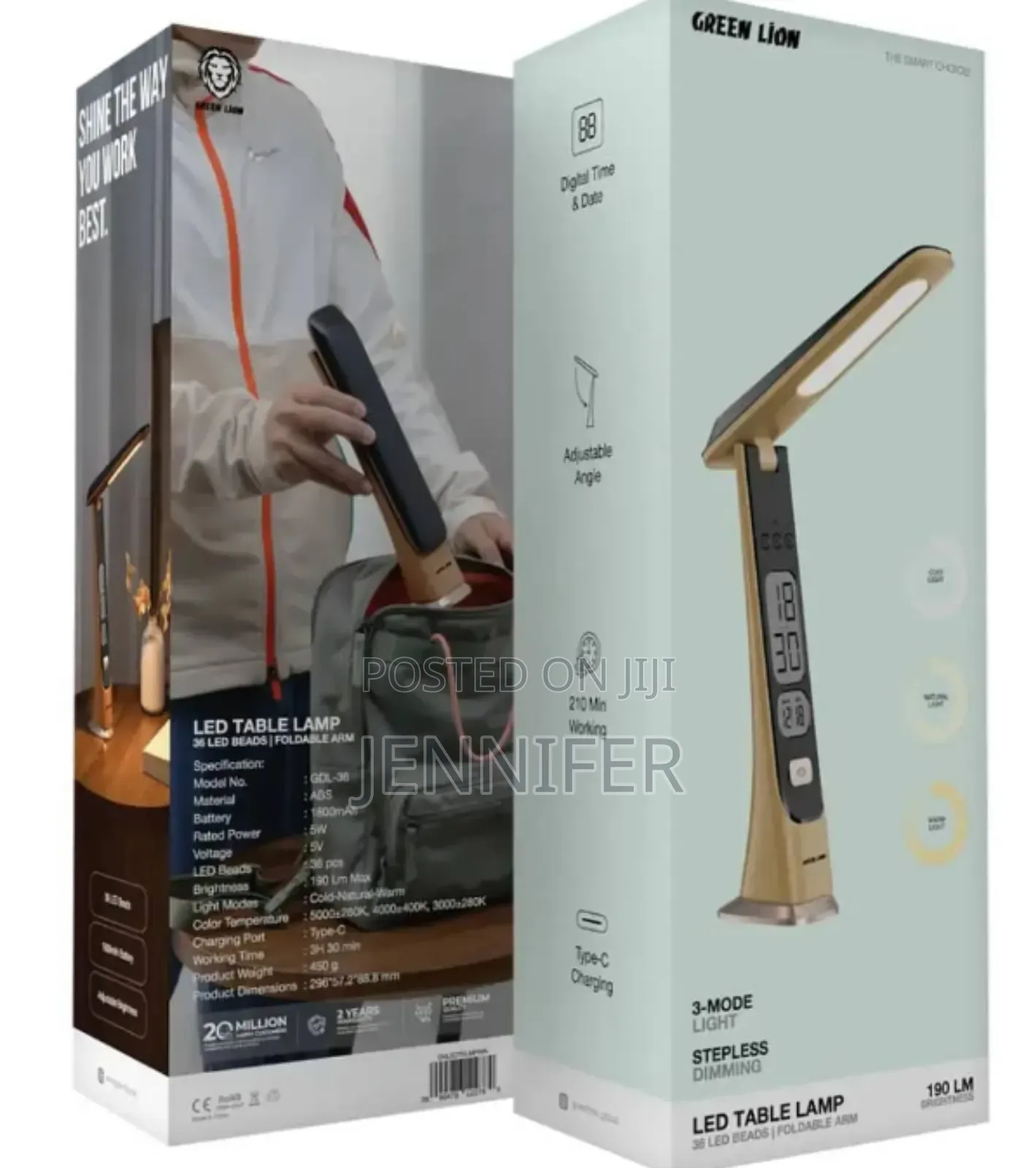 Rechargeable Cordless Led Desk Lamp