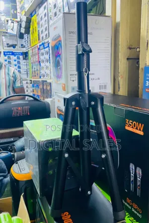KTV Outdoor Shelf Metal Floor Speaker Tripod Stand