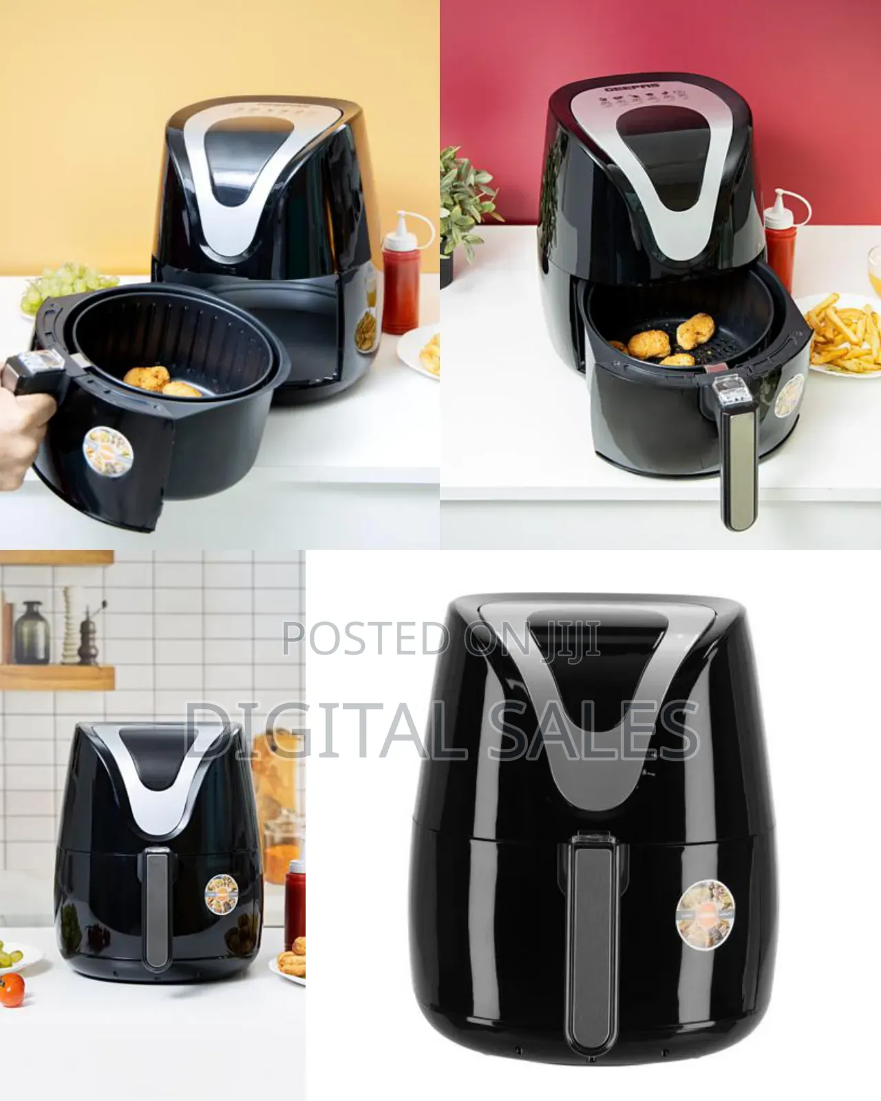 Electric Digital Geepas Air Fryer