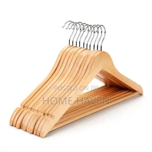 12pcs Wooden Hanger Set