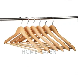 12pcs Wooden Hanger Set