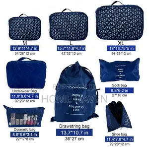 8pcs Travel Bag Set
