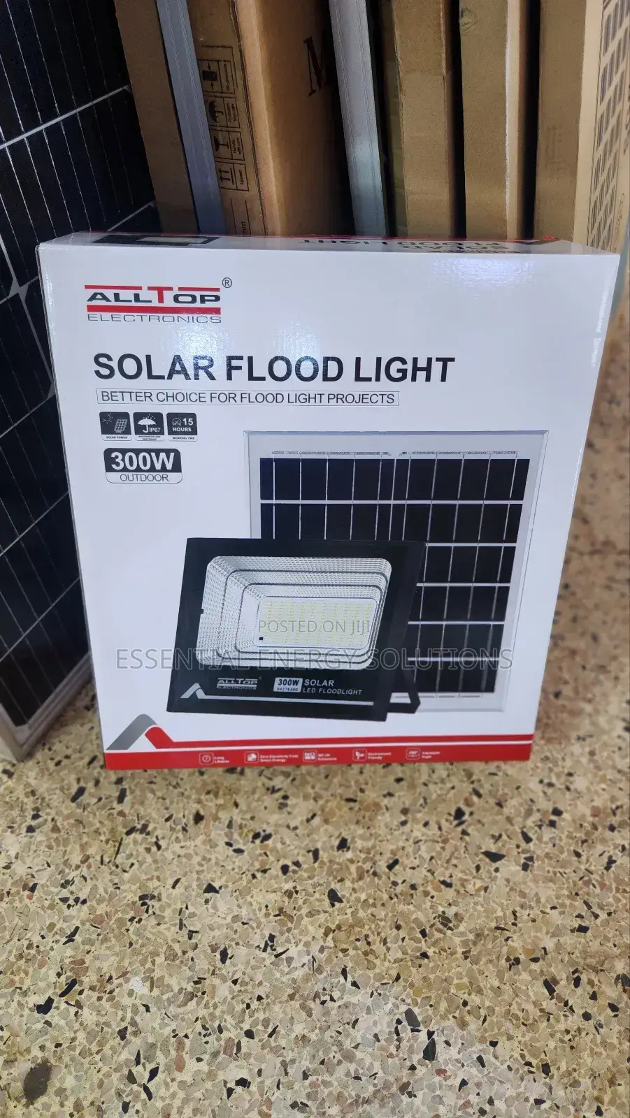 300w Solar Flood Light