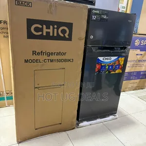Chiq 150 Liters Double Door Top Freezer Refrigerator - (3yrs Wrnty)