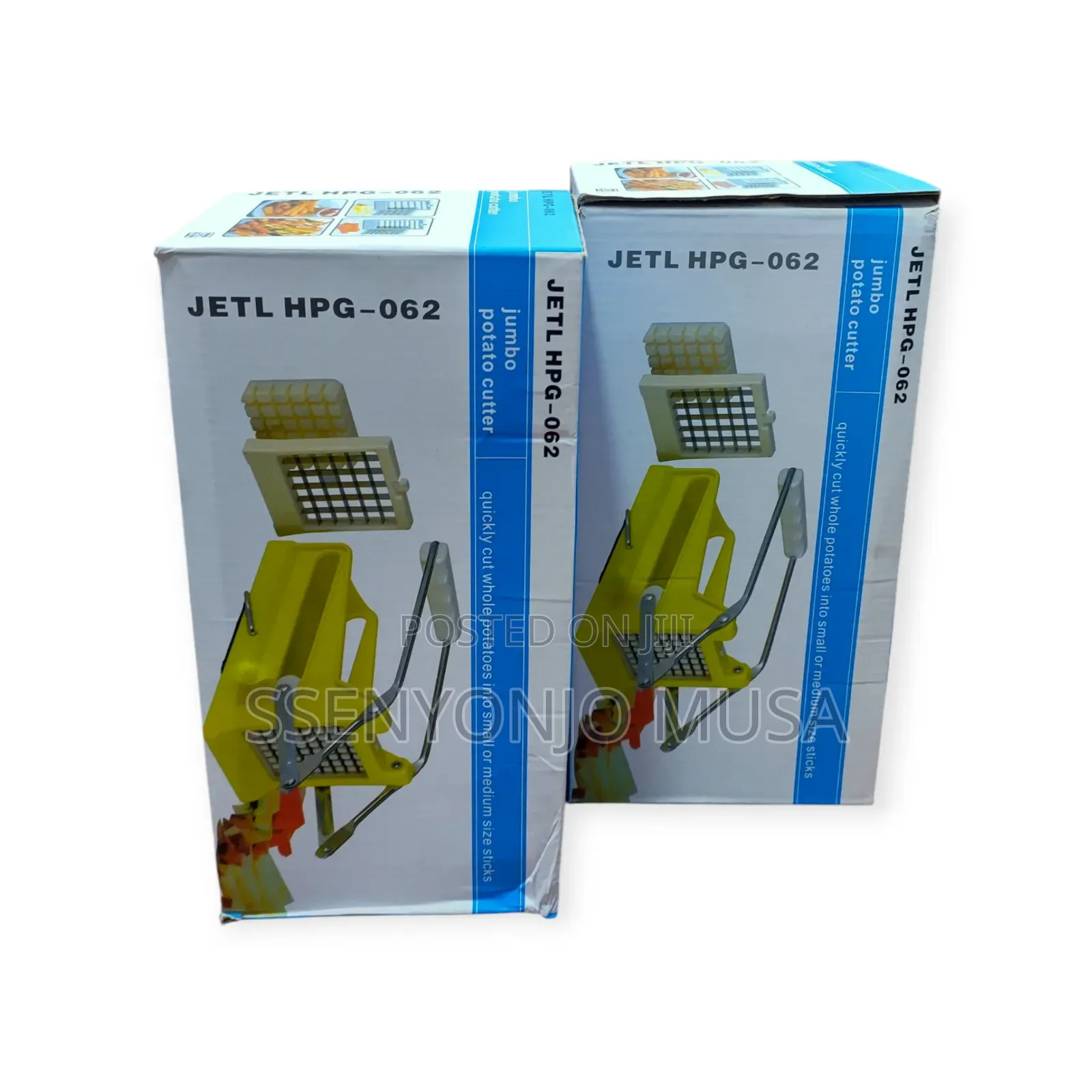 Jetl HPG-062 Jumbo Potato Cutter - Quick Easy Cutting
