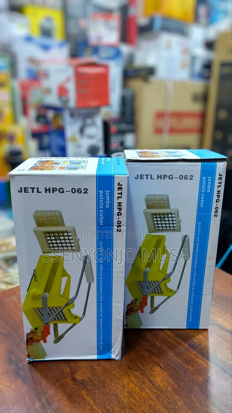 Jetl HPG-062 Jumbo Potato Cutter - Quick Easy Cutting