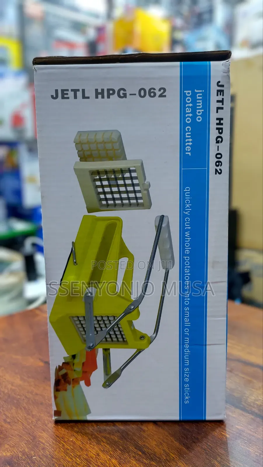Jetl HPG-062 Jumbo Potato Cutter - Quick Easy Cutting