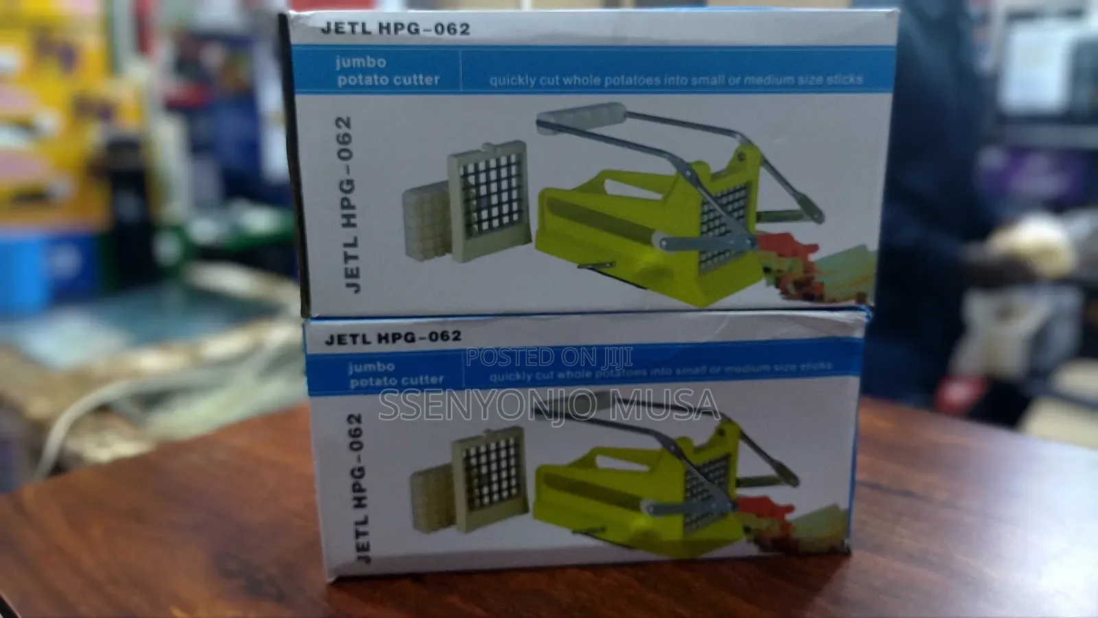 Jetl HPG-062 Jumbo Potato Cutter - Quick Easy Cutting