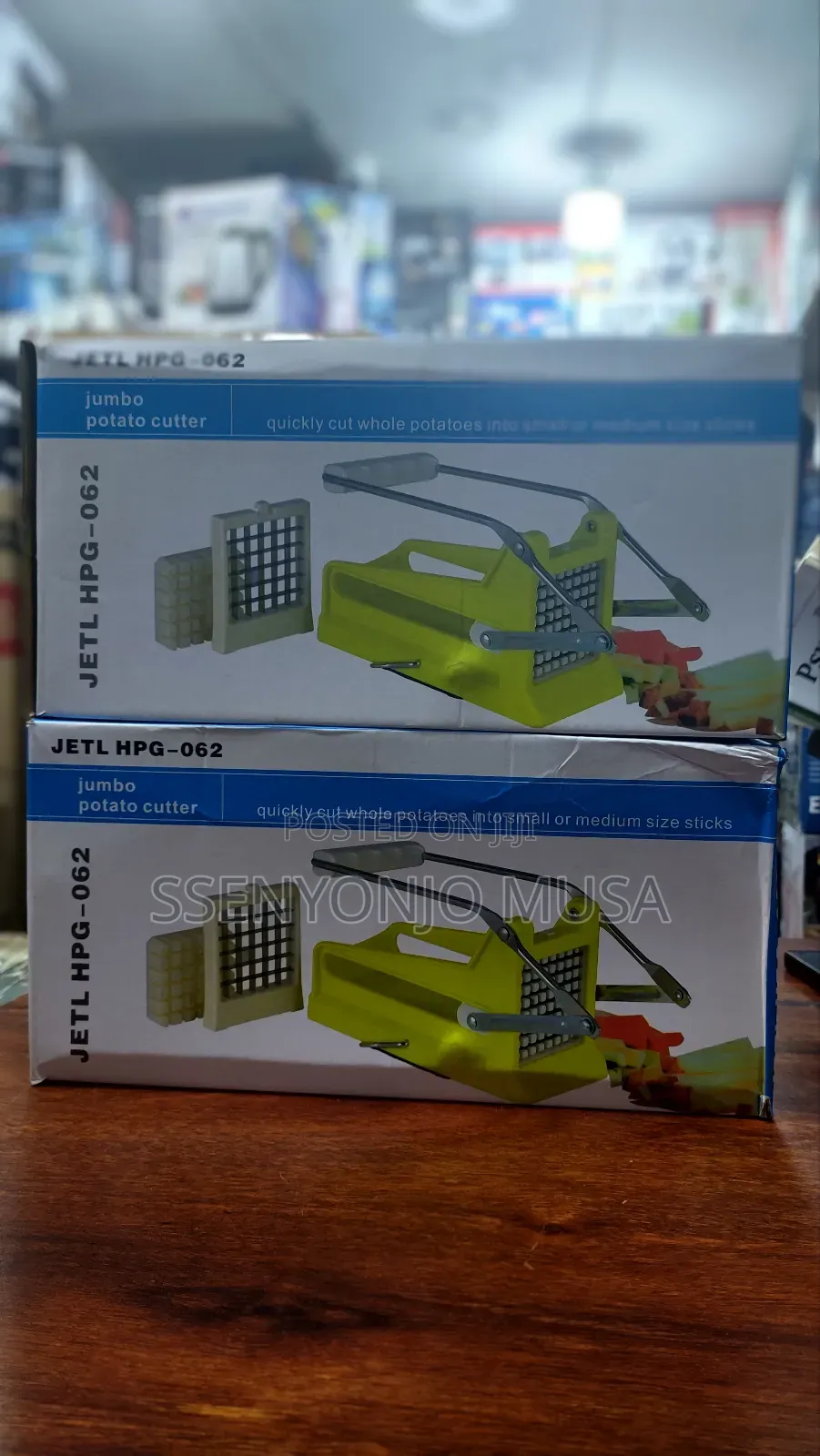 Jetl HPG-062 Jumbo Potato Cutter - Quick Easy Cutting