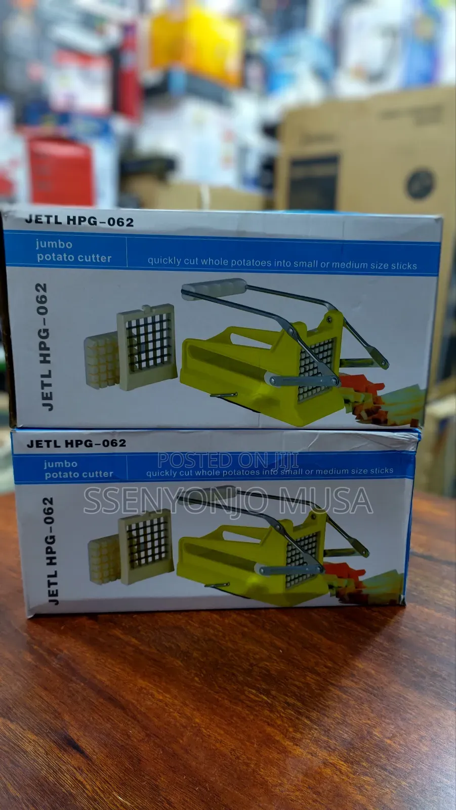 Jetl HPG-062 Jumbo Potato Cutter - Quick Easy Cutting
