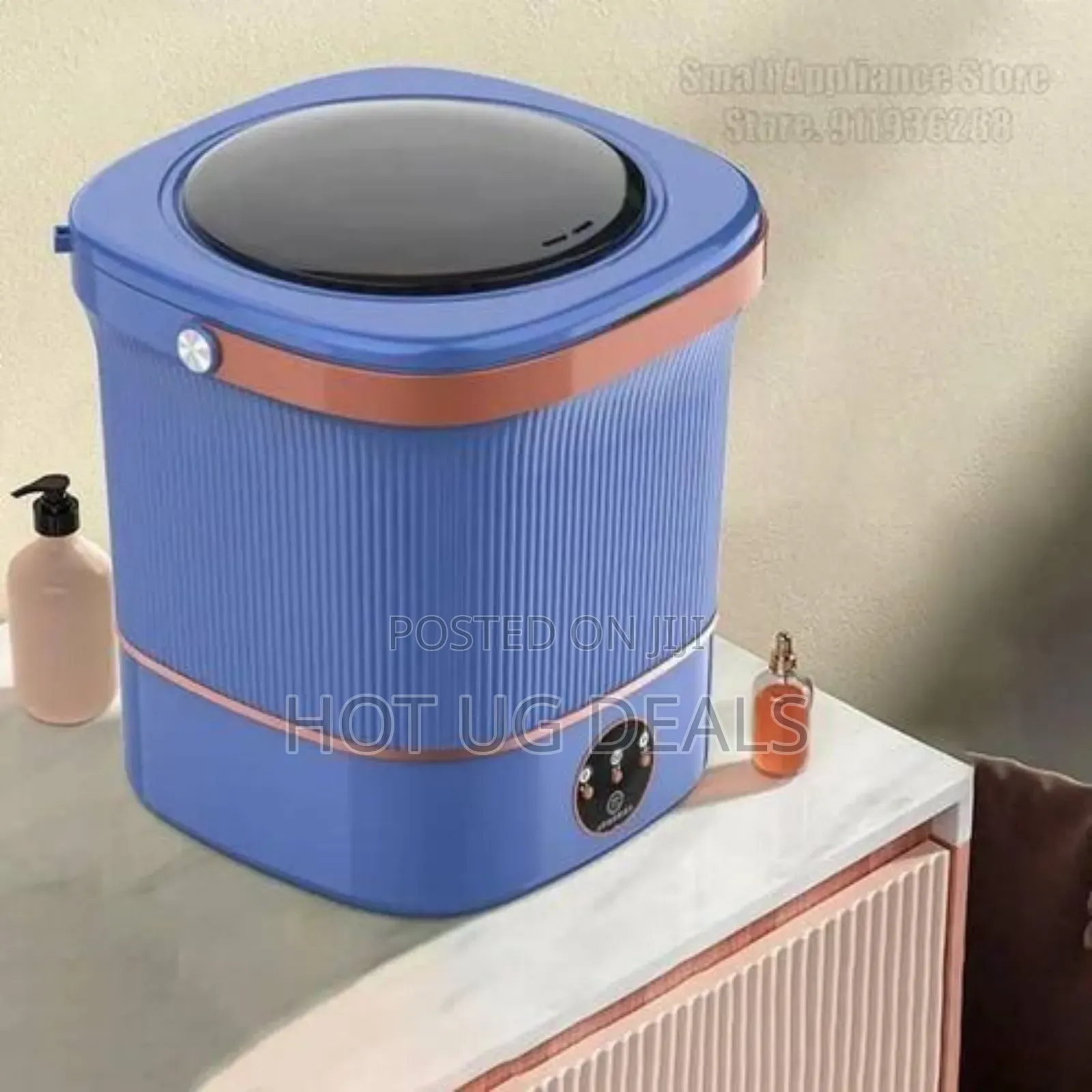 12kg Mini Portable Washing Machine - Multicolor