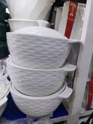 Self-Designed Ceramic Serving Dishes/Casserole Pots With Lids