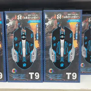 Gaming Mouse T9 3600dpi , Wired Gaming Mouse T9 Usb