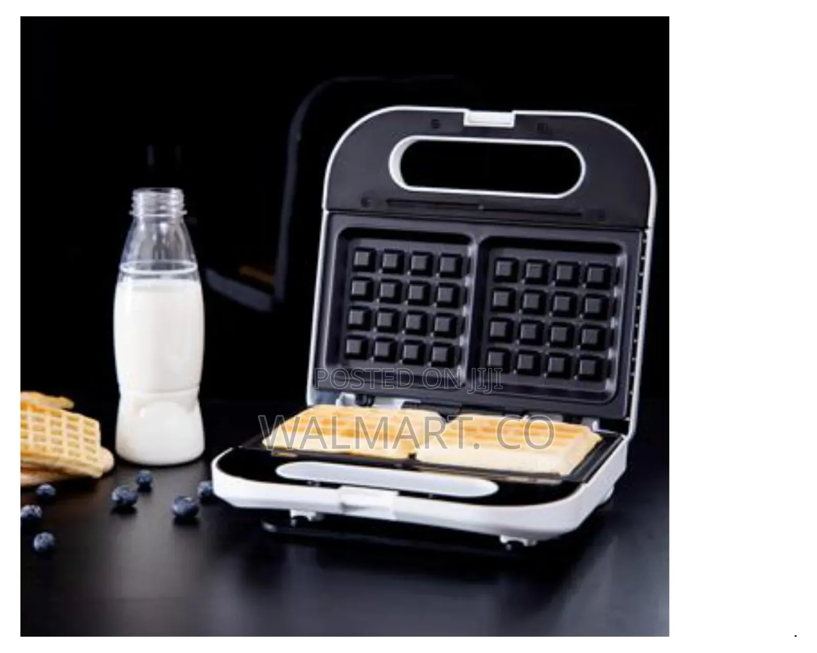 Geepas Electric Waffle 700w Maker 2 Slice Nonstick