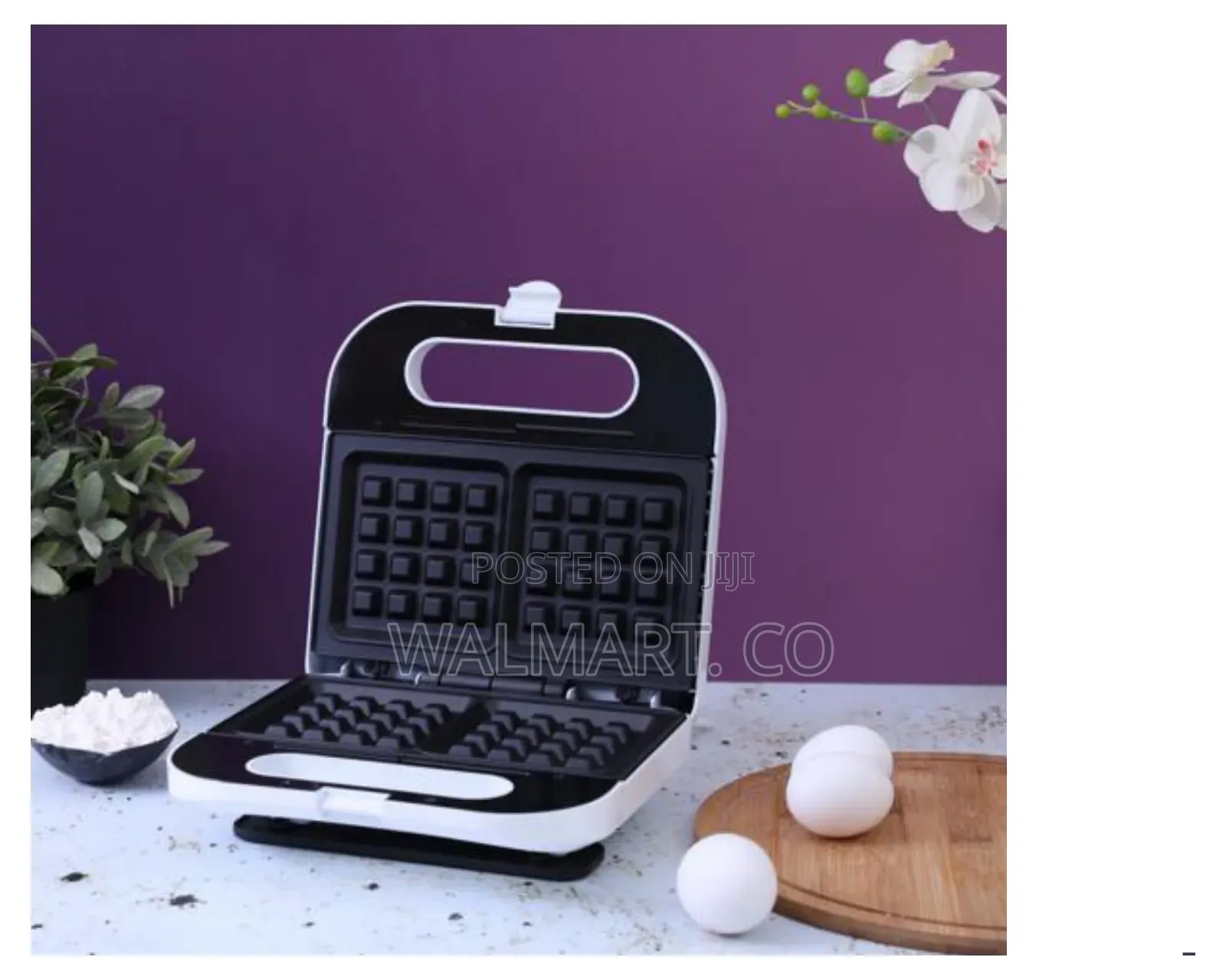 Geepas Electric Waffle 700w Maker 2 Slice Nonstick