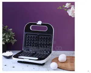 Geepas Electric Waffle 700w Maker 2 Slice Nonstick