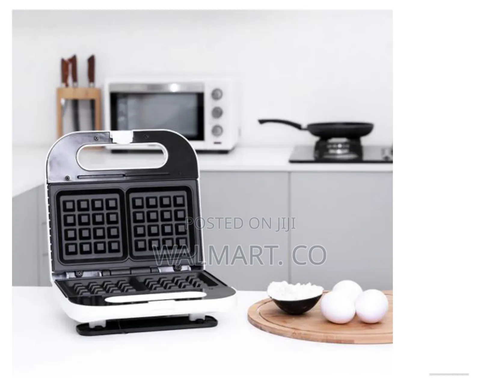 Geepas Electric Waffle 700w Maker 2 Slice Nonstick