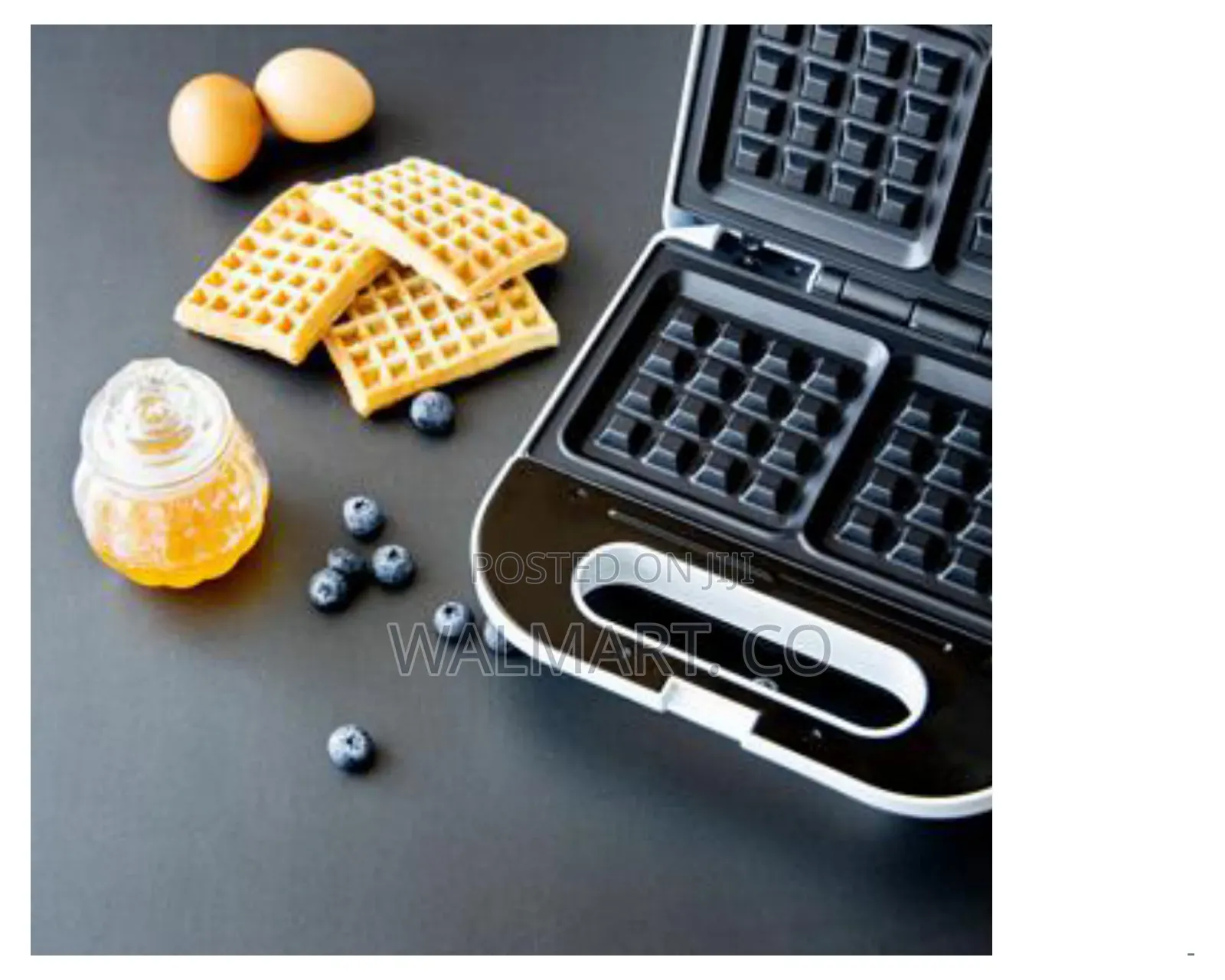 Geepas Electric Waffle 700w Maker 2 Slice Nonstick