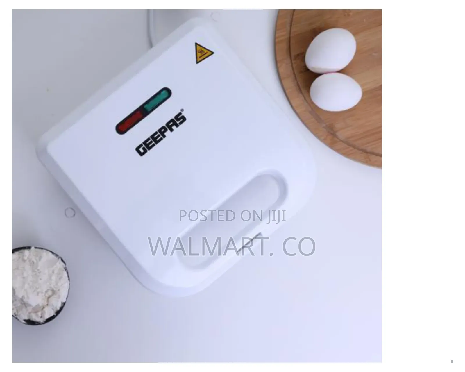 Geepas Electric Waffle 700w Maker 2 Slice Nonstick