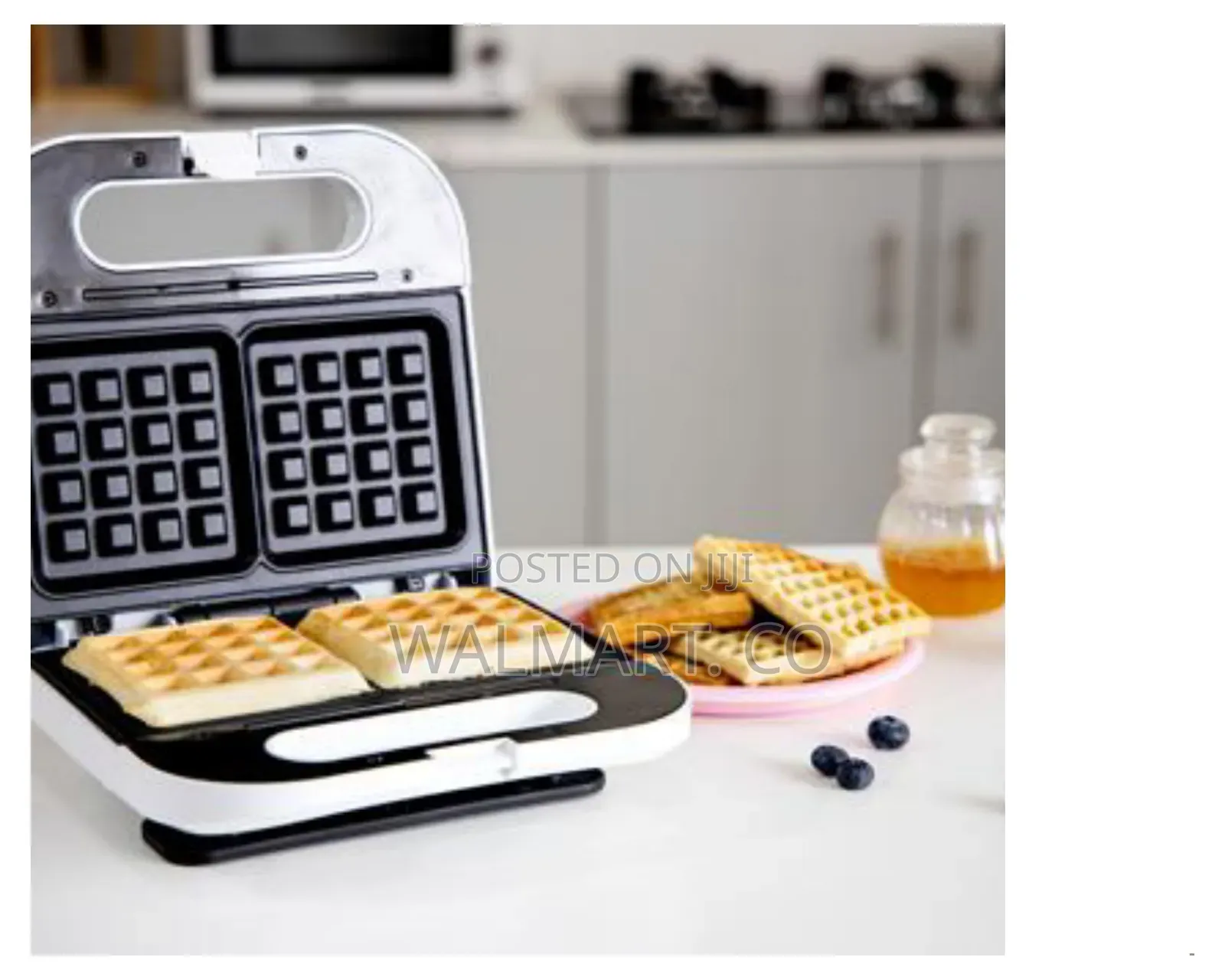 Geepas Electric Waffle 700w Maker 2 Slice Nonstick
