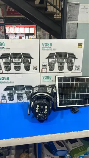 Solar-powered Camera- 4g Security Surveillance Camera- Dual Lens