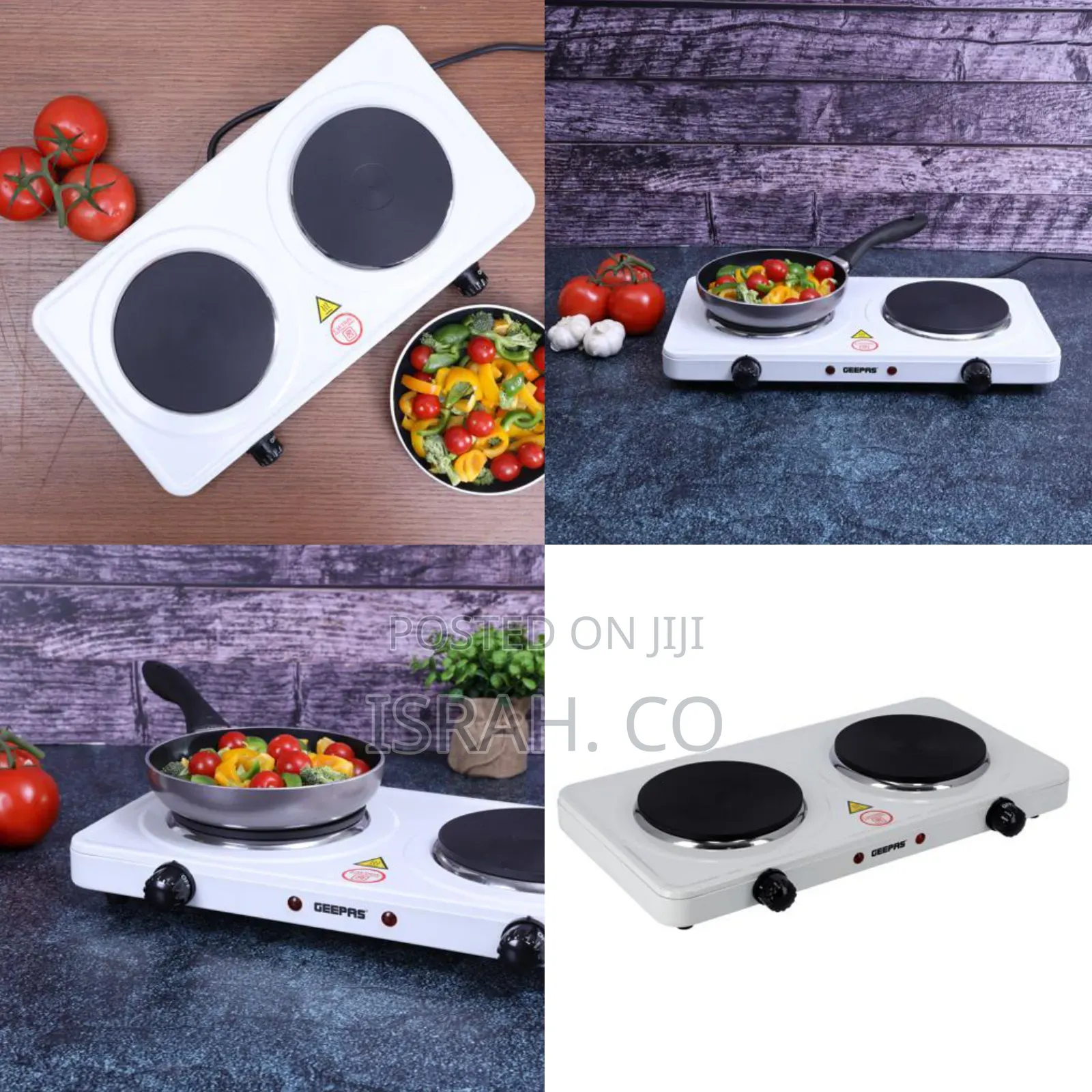 Geepas Electric Double Hot Plate.