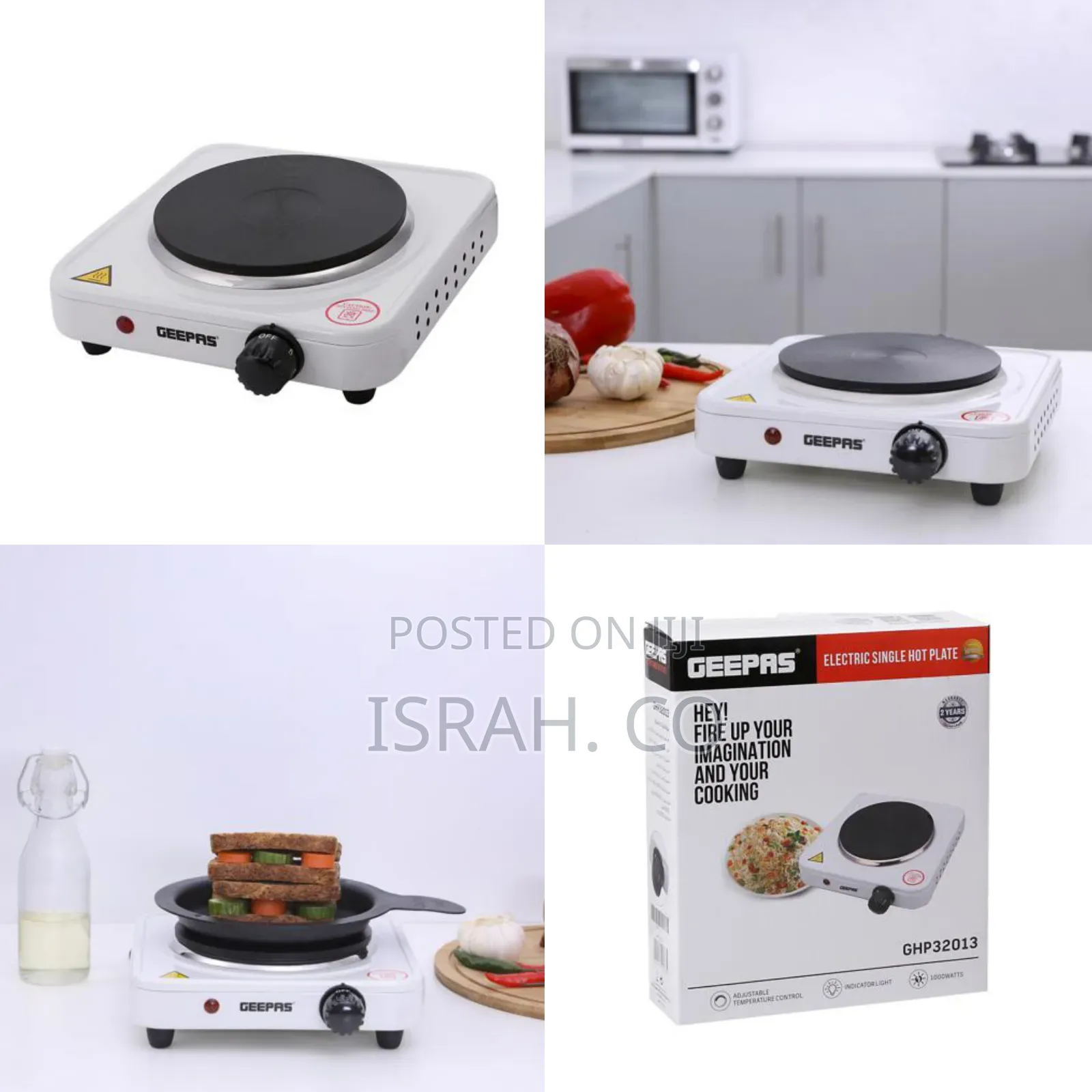 Geepas Electric Single Hot Plate.