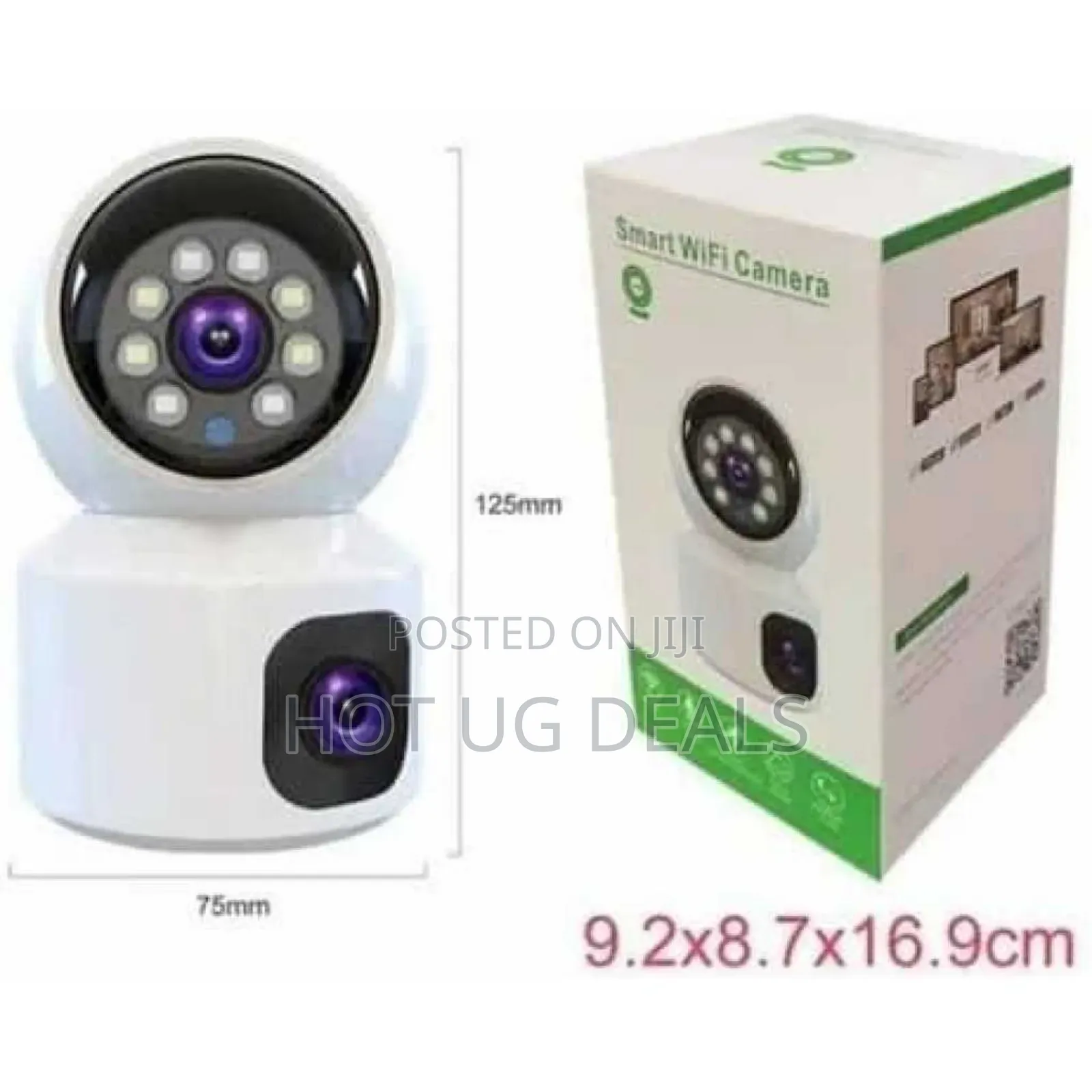 V380 Pro Double Lens Indoor Camera 1080p Hd Video Wireless Camera